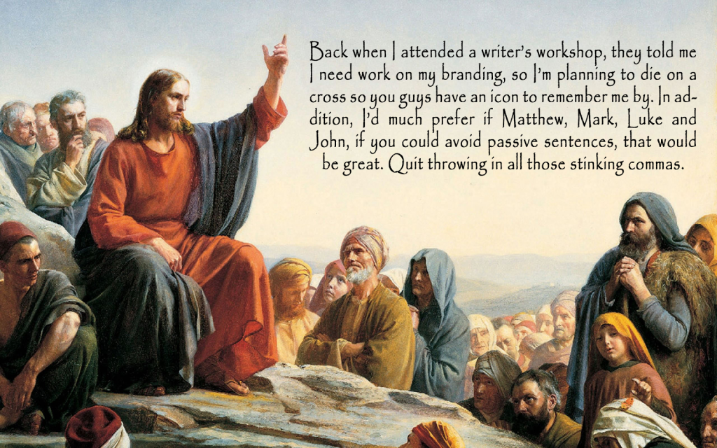 Jesus if He were a blogger
